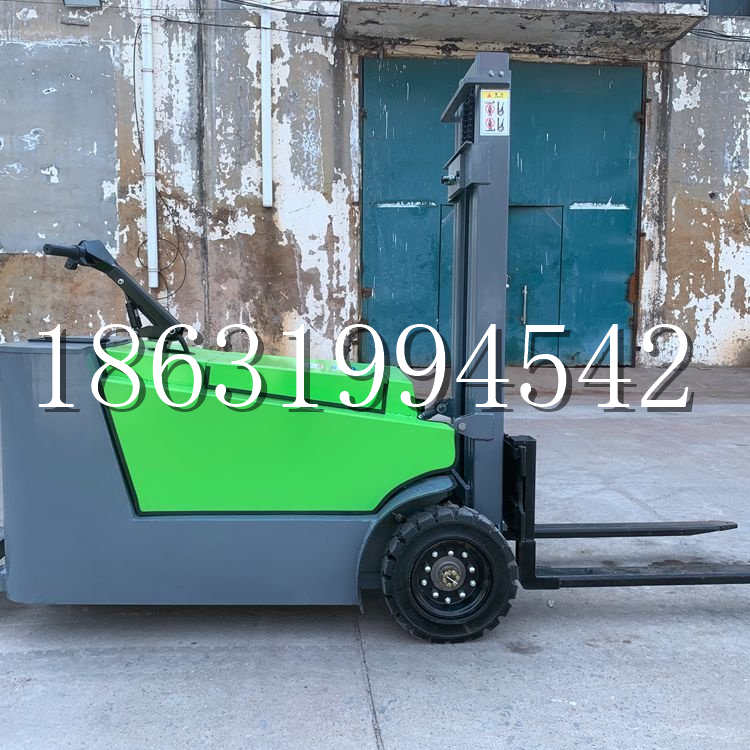 平乡县小型电动叉车1吨2吨步行站驾式电瓶堆高充电装卸车液压升降车铲车